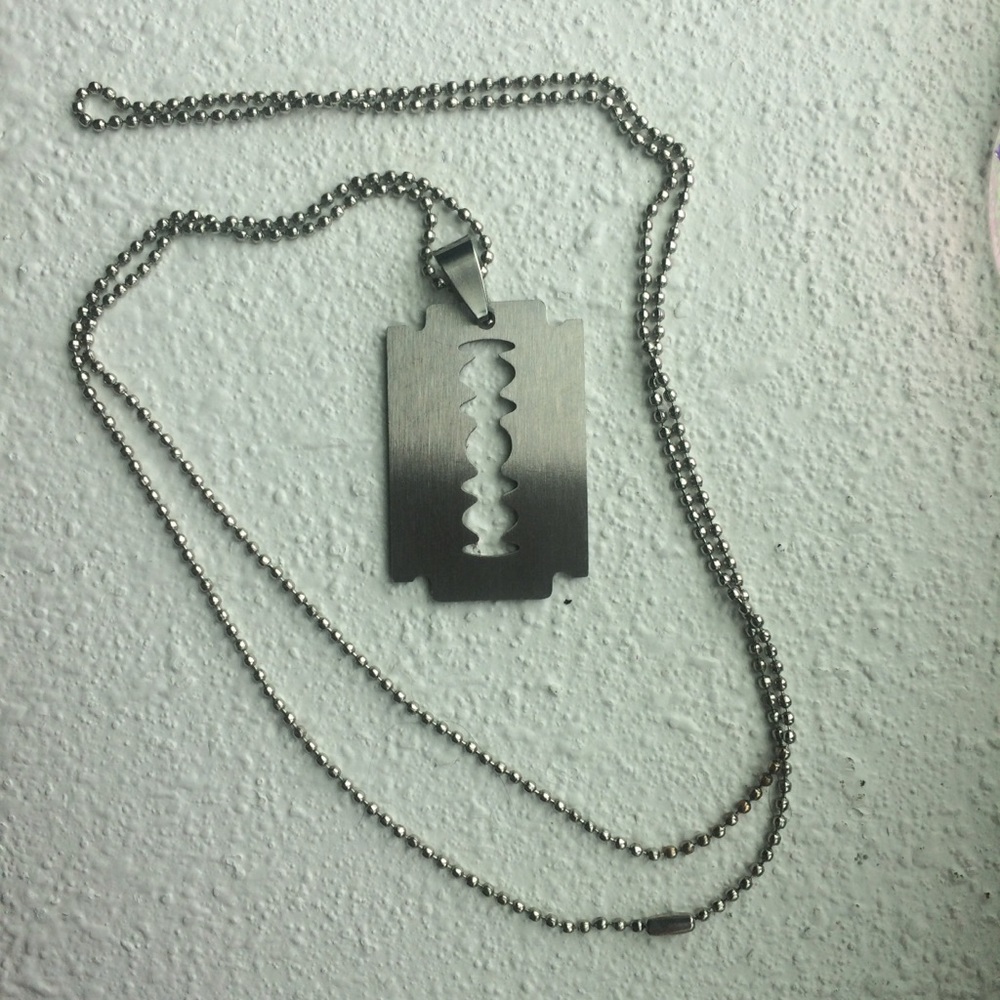 Razorblade Necklace